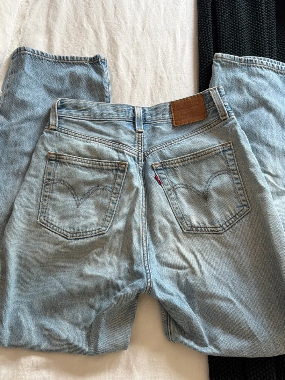 Levi’s High Rise Ribcage Straight Ankle Jeans Size 26